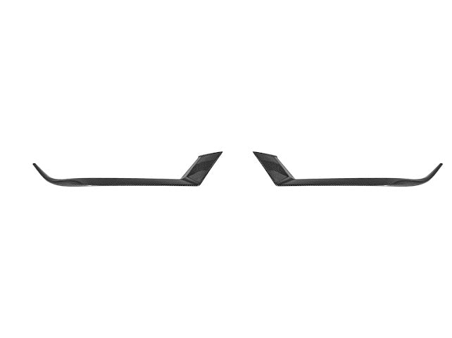 2024-UP FORD MUSTANG S650 ECOBOKST | CARBON FIBER HEADLIGHT EYEBROW TRIM COVER PAIR